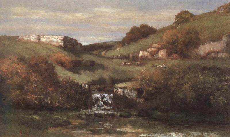 Landscape, Gustave Courbet